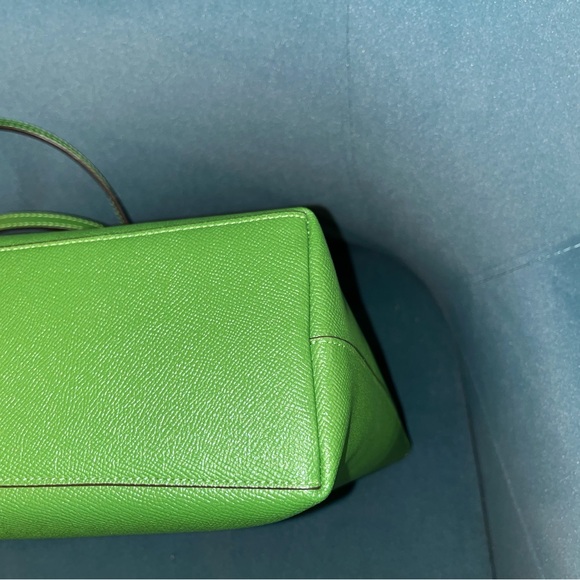 🆕 Coach Pebble Leather Zip Top Tote NWT - Picture 7 of 11